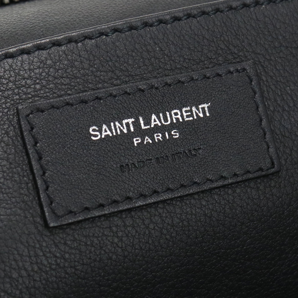 Saint Laurent Downtown Cabas Handbag Leather Black - Picture 4 of 11